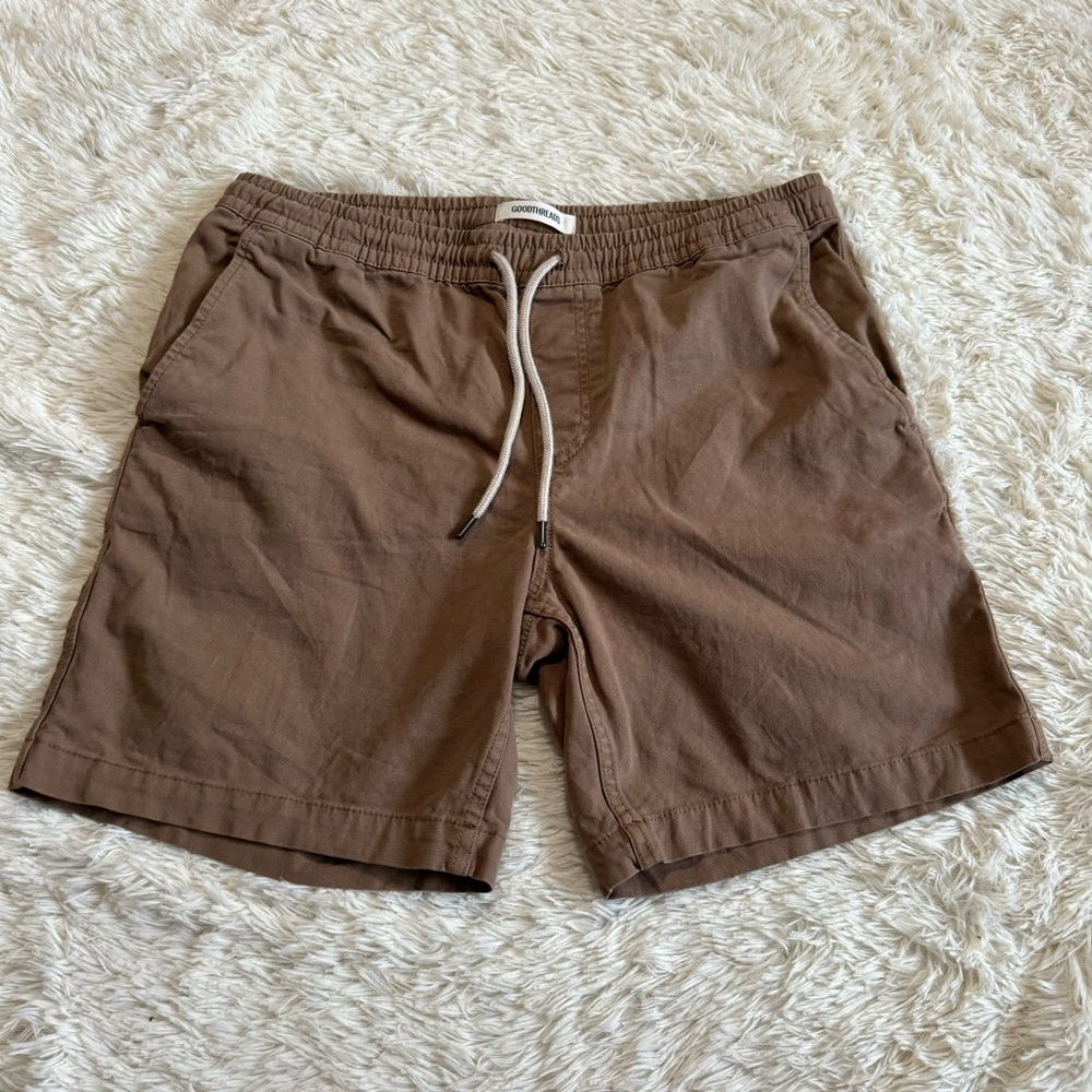 Goodthreads medium brown khaki shorts